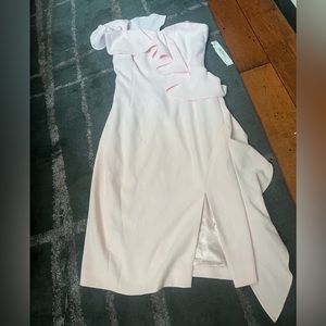 Gianni Bini New Pink One Shoulder Dress